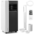 Pikkukuva 1 / 6: COSTWAY 4 in 1 R290 Kannettava Ilmalämpöpumppu 7000BTU, Jäähdytys, Tuulettimen, Kosteuspoistaja, 24H Ajastin, Kauko-ohjain, 28㎡ varten Svart