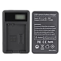 Miniatyrbillede 5 af 5: SEIVI EN EL14 Kamera Batteri Enkelt Oplader med LCD Display til Nikon D5100 D3100 D3200 D3300
