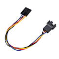 Miniatyrbillede 3 af 5: 5 stk. 5-pin til 4-pin adapterkabel interface konverter dedikeret blæserkabel til Dell