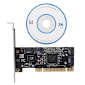 Miniatyrbillede 2 af 5: PCI til 4 Interne SATA Port 1.5Gbps Sil3114 Chipset til RAID Controller Kort
