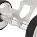Pikkukuva 3 / 5: Polkupyörän lokasuoja Easywheel-lokasuojan rullat Pyörät Kaksoispyörä Brompton-taittopyörälle DahonSilverille