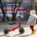 Miniatyrbilde 4 av 5: Balanse Trening Mini Sykkel Sparkesykkel Gåstol Sparkesykler for 1-2 År Gammelt Barn (Rød)