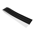 Miniatyrbilde 2 av 5: Midtdeksel for PS5-konsoll, integrert ripebestandig midtstripe-klistremerke for PS5 optisk stasjon-utgave, karbon svart