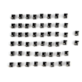 Pikkukuva 2 / 5: 50 KPL 5,5 mm x 2,1 mm DC-virtaliitinadapteri, kytkentälevy