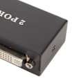 Miniatyrbillede 3 af 5: 1x2 DVI Splitter 1 ind 2 ud Understøtter opløsning op til 1920x1440 2 Port DVI Video Splitter til PC Laptop DVR Projektor HDTV EU Stik