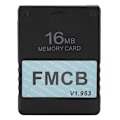 Miniatyrbild 2 av 5: 8M/16M/32M/64M Gratis MCboot FMCB Minneskort Speldatasparare för PS2 Konsol 16M