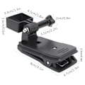 Pikkukuva 4 / 5: Action-kameran reppukiinnikeadapterikehys DJI OSMO Pocket 2:lle