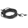 Pikkukuva 1 / 5: Y102 USB 3 in 1 Endoskooppi 5.5mm Linssi 6LED 5M Kaapeli IP67 Vedenpitävä Tarkastuskamera