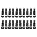 Miniatyrbillede 2 af 5: 20 stk. sikringsholder MF-527 5x20mm sikringshus sort sikringsbeskyttelseskabinet