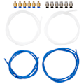 Miniatyrbilde 1 av 5: 4 stk. PTFE-slange, 6 stk. PC4M6-kobling, 6 stk. PC4M10-kobling, 3D-printertilbehør