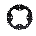 Miniatyrbillede 4 af 5: MTB Racercykler 104BCD Kranksæt Hul Kædering Reparation Kranksæt Kæderinge Tandskive Dele (42T (Stor))