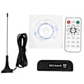 Miniatyrbillede 2 af 5: RTL2832U USB DVB‑T FM SDR Dongle Digital TV Tuner Stick Modtager