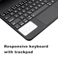 Miniatyrbild 4 av 5: Magic Keyboard Multifunktionell Trackpad Bakgrundsbelyst Trådlös BT-anslutning Lång Batteritid Fullständigt Skydd Lämplig för 12,9 tums Tangentbord