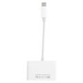 Miniatyrbild 4 av 5: USB-C till SD TF-kortkamerläsare Adapterkonverterare Multifunktionell minneskabelskrivare
