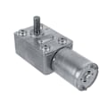 Miniatyrbillede 2 af 5: Vendbar High Torque Orm Gearet Drivmotor DC 12V Reduktionsmotor (40RPM)