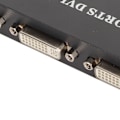 Miniatyrbillede 4 af 5: 1x2 DVI Splitter 1 ind 2 ud Understøtter opløsning op til 1920x1440 2 Port DVI Video Splitter til PC Laptop DVR Projektor HDTV EU Stik