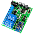 Miniatyrbilde 4 av 5: 2-kanals Bluetooth Relé Trådløs Fjernkontroll Bryter LED Motor for IOS Android