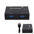 Miniatyrbilde 5 av 5: VGA-bryter 2 Innganger +1 Utgang MultiComputer Host Konverter 2 Verter I 1 Skjerm