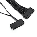 Miniatyrbillede 4 af 5: 24Pin Kabler Synkroniseringsforlængerkabel 3 Strømforsyning PSU Adapter til BitCoin Mining
