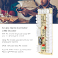 Pikkukuva 5 / 5: Arcade-peliohjaimen USB-enkooderi nollaviiveellä, USB-liitäntä joystick-painikkeelle PC:lle, MAME:lle ja Raspberry Pi RetroQM070916:lle (yksittäinen)