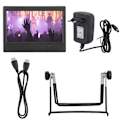 Miniatyrbild 3 av 5: 7 Tums Bärbar Skärm 1024x600 Multifunktionsdisplay Stöd HDMi VGa AV Ingång (EU-kontakt)