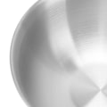 Miniatyrbillede 3 af 5: Rustfri Stål Si Dørslag Hurtig Dræning 24CM Diameter Sikkert Fødevaregodkendt Materiale Salatskål til Hjemmekøkken Skål+Mesh Skærm