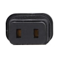 Miniatyrbillede 4 af 5: Strømadapter Han til IEC Hun Holdbar Lang Levetid Konverter Stik til AC Udgang 6A 250V