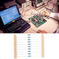 Miniatyrbild 4 av 5: 10-1M Ohm 1/4w Resistans 1% Tolerans Metallfilm Resistor Sortimentskit