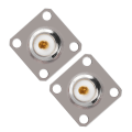 Miniatyrbillede 1 af 5: 2 STK UHF Hun SO239 4 Hul Socket Panel Chassis RF Koaksial Adapter Konnektor