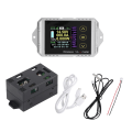 Miniatyrbilde 2 av 5: Trådløs Farge LCD Skjerm DC Spenning Amperemeter Effektmåler Watt Tester (VAT-1200, 0-200A 0-100V)