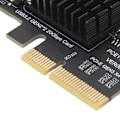 Pikkukuva 5 / 5: USB 3.2 Gen 2 -laajennuskortti, tyyppi C, 20 Gbps, ASM3242 pääohjain, PCIe - USB 3.2 -laajennuskortti pöytätietokoneen koteloon
