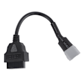 Miniatyrbilde 5 av 5: 6-pinners OBD2 Diagnostisk Adapter Ledningsnett Erstatning Passer for Suzuki GSXR 1000/1000R/125