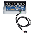 Miniatyrbild 1 av 5: USB-hubpanel med 7 portar USB2.0 för förlustfri dataöverföring