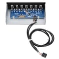 USB Hub Box Panel 7 Port USB2.0 Tab uden datatab USB Hub Drive Panel