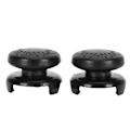 Miniatyrbilde 4 av 5: 2 stk. Tommelspak Myk Silikon Dekselgrep Joystick Kontroller Gamepad Tasthette for PS5 Svart