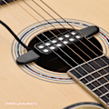 Miniatyrbild 3 av 5: Akustisk Gitarr Pickup Clip-on Gitarr Pickup Transducer Instrument Pickup med 1/4 Tums Kontakt 2,9 Meters Kabel