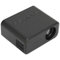 Miniatyrbillede 1 af 5: Bærbar Mini Projektor Hjemmebiograf Mobiltelefon Projektor til Skærmprojektion 100‑240V Sort EU-stik