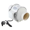 Højeffektiv Inline Kanalventilator Luftudsuger Badeværelse Køkken Ventilationssystem 40W