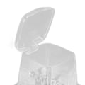 Miniatyrbild 3 av 5: Handvevad Iskross, Klar Rostfri Multifunktionell Manuell Iskross för Hemkök Transparent