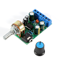Miniatyrbillede 2 af 5: DC1.8-12V TDA2822M Forstærker 2 Kanaler Stereo 3.5mm AUX Lydforstærker Board Modul