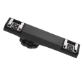 Miniatyrbillede 4 af 5: Kvalitets Ultralet Dobbelt Hot Shoe Splitter til SLR Kamera Camcorder (til Nikon SLR Kamera)