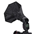 Miniatyrbillede 3 af 4: 30 cm Bærbar Universal Flash Flashlight Softbox Diffuser til Ekstern Speedlite