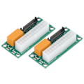 Miniatyrbillede 1 af 5: Dual Strømforsyning Synkroniseringsstarter SATA Interface Dual PSU Adapter 24 Pin Dual Strømstik til BTC Miner
