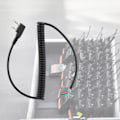 Miniatyrbillede 4 af 4: Højttalermikrofon Walkie Talkie Højttalerkabel Til Baofeng UV5R Til Kenwood TK-240 Til Linton Håndmikrofon