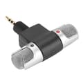 3,5 mm Mini Mikrofon Digital Stereo Mikrofon Professionell Handhållen Extern Trådlös Mikrofon