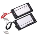 Krom Humbucker Pickup Set för Stall & Hals med Monteringsskruvar för LP-Gitarer