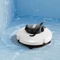 Miniatyrbild 4 av 4: Sladdlös Robot Poolrengörare Pooldammsugare med Dubbla Motorer Självparkering för Pooler med Platt Botten