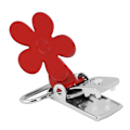 Miniatyrbillede 5 af 5: 10 stk./parti 25 mm Mini Blommeformet Seler Sutteholder Bøjle Klips Holder