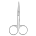 Miniatyrbild 2 av 5: Precision Eyebrow Scissors i Rostfritt Stål med Böjd Mun för Falska Fransar