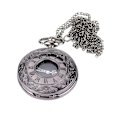 Miniatyrbillede 2 af 5: Klassisk Quartz Analog Legering Lommeur Halskæde Vedhæng med Kæde